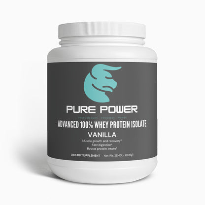 Advanced 100% Whey Protein Isolate (Vanilla)