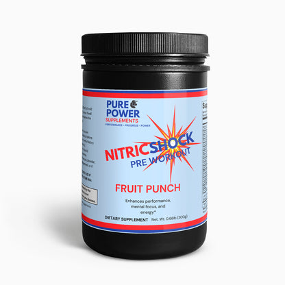 Nitric Shock Pre-Workout Powder (Fruit Punch)
