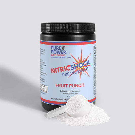 Nitric Shock Pre-Workout Powder (Fruit Punch)